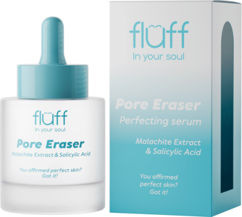 FLUFF In Your Soul Pore Eraser,serum do twarzy, wygładzające, z kwasem salicylowym i ekstraktem z malachitu,kompozycja-2