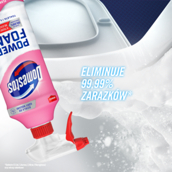 DOMESTOS Power Foam ,płyn do czyszczenia łazienki, Floral Fresh,kompozycja-1