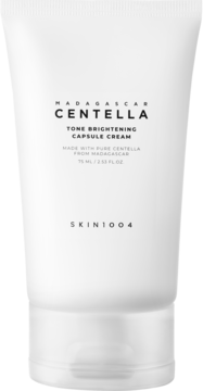 Krem SKIN1004 Madagascar Centella Tone Brightening, biała tuba, widok z przodu, 75ml.
