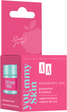 AA YOU.mmy Skin ,maska do ust, regenerująca, Raspberry Zen,kompozycja-1