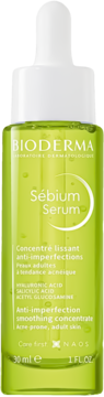 BIODERMA Sébium ,serum do twarzy, wygładzające, przeciw niedoskonałościom,kompozycja-1