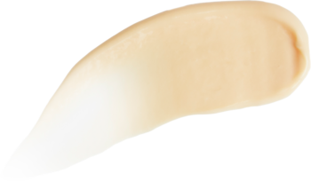 Jasno-beżowa próbka Miracle Eye Cream. Krem pod oczy o gładkiej, nawilżającej teksturze z blaskiem.