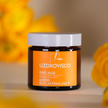 UZDROVISCO Pre-Age ,krem do twarzy, rozjaśniający, nawilżający,kompozycja-1