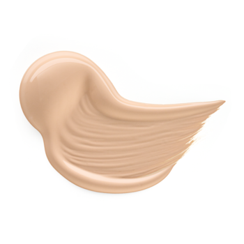 Jasny beżowy swatch nawilżającego korektora Essence Skin Lovin' Sensitive nr 10 Light, kremowa konsystencja.