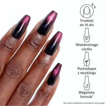 OPI xPRESS-ON ,zestaw sztucznych paznokci, Swipe Night,kompozycja-1