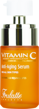FRULATTE Vitamin C ,serum do twarzy, przeciwzmarszczkowe, z witaminą C,kompozycja-1