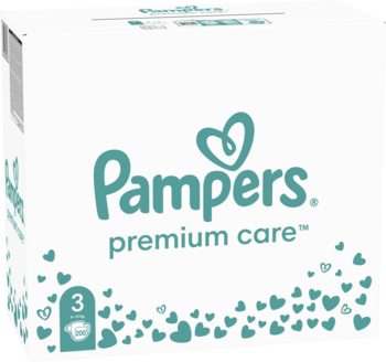 PAMPERS Premium Care ,pieluchy, 6-10kg, rozmiar 3;,kompozycja-1
