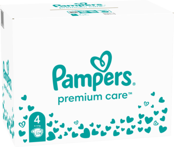 PAMPERS Premium Care ,pieluchy, 9-14kg, rozmiar 4;,kompozycja-1