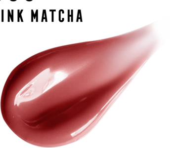 Błyszcząca kropla intensywnie czerwonego balsamu Max Factor Miracle Pure Lip Enhancer, z lśniącym wykończeniem.