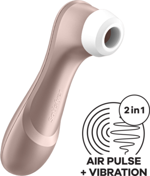 SATISFYER Pro 2 Generation 2,masażer z wibracją, ssący, Różowy,kompozycja-1