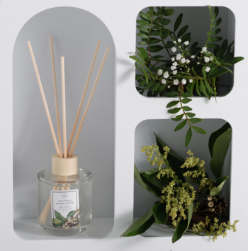 AROMA HOME Perfume ,patyczki zapachowe, Scoothing Sandalwood,kompozycja-1