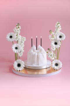PARTYDECO ,świeczki urodzinowe, czarne, 14 cm,kompozycja-1