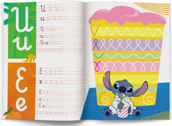 AMEET Disney Uczy,Kaligrafia 6+, Stitch,kompozycja-1