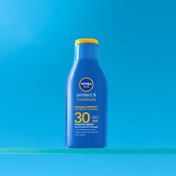 NIVEA SUN Protect & Moisture ,balsam do opalania, nawilżający, SPF 30,kompozycja-1