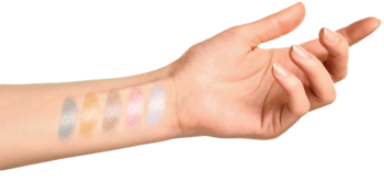 FACEBOOM Make-Up Blink Blink,paleta cieni do powiek, nr 01 Sparkles,kompozycja-1