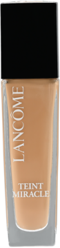 Podkład Lancôme Teint Miracle Hydrating Foundation w odcieniu Beige Dore, szklana butelka, widok z przodu.