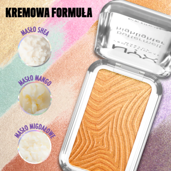 NYX PROFESSIONAL MAKEUP Buttermelt ,rozświetlacz do twarzy, nr 30 Butta Bling,rich-content-1