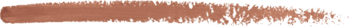 Smuga brązowego koloru z konturówki Avon Glimmerstick Cosmic Brown, gładka i trwała.