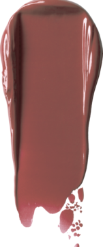 Winylowa szminka w płynie, odcień Magnetic Mauve, błyszcząca smuga o winylowym połysku.