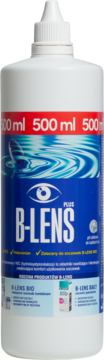 B-LENS Plus ,płyn do soczewek kontaktowych, do oczu wrażliwych, do miękkich soczewek,kompozycja-1