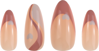 KILLYS Salon Results ,sztuczne paznokcie, Pink Waves,kompozycja-1