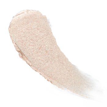 Rozświetlający kremowy cień w sztyfcie J.Cat Beauty Shimmie Struck Shadow Stick High Beam, jasny swatch.