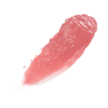Rozmazany błyszczący balsam do ust J.Cat Beauty Dew Hydrate. Pastelowy róż, dający efekt lustrzanego blasku.