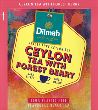 DILMAH Ceylon Tea With Forest Berry ,herbata czarna z aromatem Owoców Leśnych,kompozycja-1
