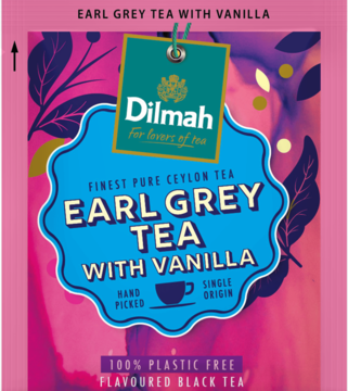 DILMAH Earl Grey With Vanilla ,herbata czarna z aromatem Wanilii,kompozycja-1
