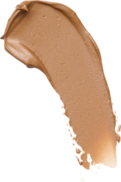 Kremowy swatch podkładu w sztyfcie Catrice Soft Glam Filter w jasnym odcieniu z ciepłymi podtonami, na neutralnym tle.
