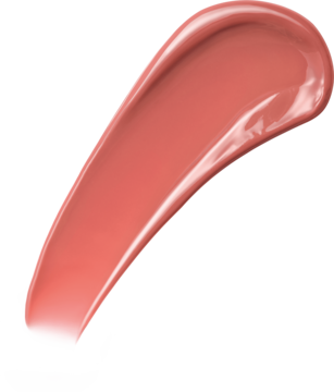 Zbliżenie na próbkę masełka do ust Bourjois Butter Tint. Odcień koralowego różu z kremowym, błyszczącym wykończeniem.