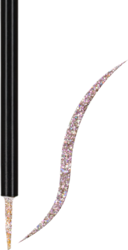 WIBO Glitterally ,eyeliner, brokatowy, nr 2;,kompozycja-1