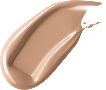 Zbliżenie na beżowy swatch matującego podkładu Miss Sporty Perfect to Last 5w1, odcień Cold.