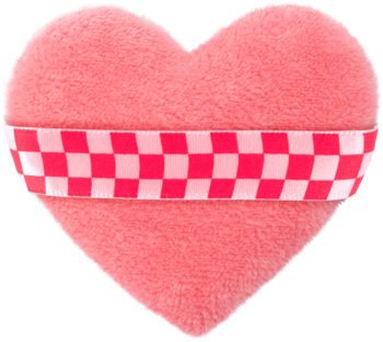 LOVELY Plushy Promise ,puszek do pudru, Serce,kompozycja-1