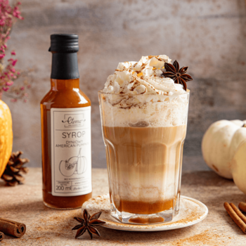 ETERNO ,syrop dyniowy, American Pumpkin,kompozycja-1