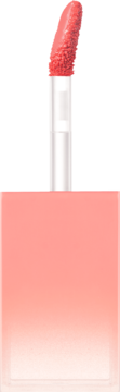 Dasique Juicy Dewy Melon Sherbet: aplikator z koralowym błyszczykiem o zdrowym połysku, wychodzi z buteleczki.
