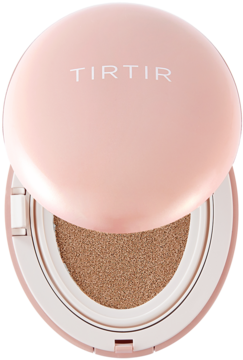 Jasnoróżowy, otwarty TIRTIR Mask Fit All Cover Cushion, matowy podkład w odcieniu 31N French Beige.