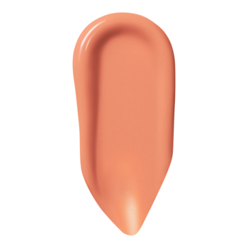Trwały róż w płynie e.l.f. Camo w odcieniu Peach Perfect, brzoskwiniowa smuga o mokrym wykończeniu.