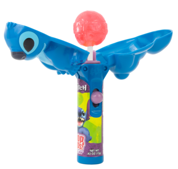 DISNEY STITCH ,lizak-zabawka, Truskawka,kompozycja-1