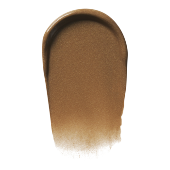 Próbka kropelek brązujących e.l.f. Skin Copper Gold, ciepły, lśniący brąz z złotymi refleksami, na białym tle.