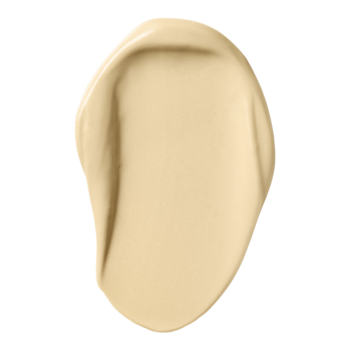 Zbliżenie na kremowy swatch e.l.f. Skin Suntouchable SPF 30 Sunbeam, jasny beż z delikatnym połyskiem.