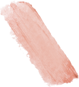 Delikatny, brzoskwiniowo-różowy swatch pomadki Touch of Colour z ceramidami. Teksturowane, diagonalne pociągnięcie szminki.