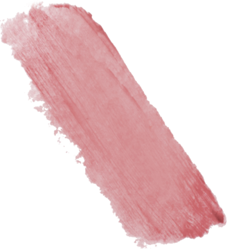Różowy, lekko matowy swatch pomadki Touch of Colour z ceramidami, zapewniającej aksamitne usta.