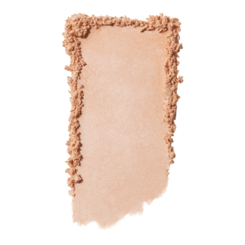 Puder prasowany e.l.f. Halo Glow Fair Neutral Cool, jasnobeżowy prostokątny swatch z pudrową teksturą na białym tle.