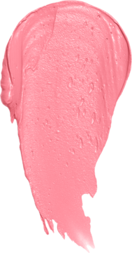 Smuga kremowego różu w sztyfcie Rimmel Multi Tasker Blush w odcieniu Cotton Candy, jasnoróżowy kolor, widok z bliska.