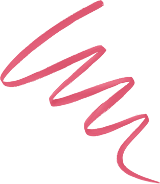 Kremowa, falista smuga różowej konturówki Max Factor Pink Thread na czarnym tle.