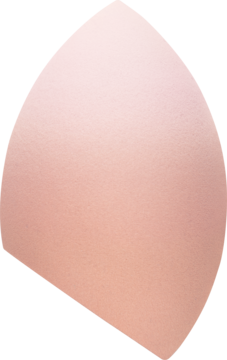 Abstrakcyjne zbliżenie gładkiej, matowej powierzchni w odcieniach pastelowego różu i beżu, z subtelnymi refleksami światła i żółtym akcentem.