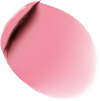 Kremowy swatch matowej pomadki Bourjois Cloud Crème Rose Bonbon. Jasnoróżowa, gładka tekstura, efekt rozmycia.