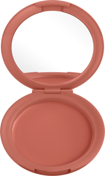 Róż do policzków Max Factor 2000 Calorie Pop Art, otwarty kompakt z lusterkiem, kremowo-pudrowy mat.