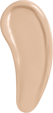 Miss Sporty Glow Elixir 3w1: kremowy swatch beżowego tintu z efektem rozświetlającym, zbliżenie.